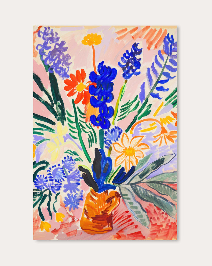 Burst Of Colour Art Print