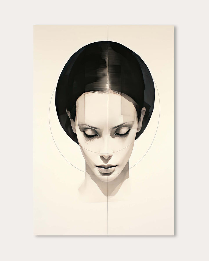 Constance Figurative Portrait Art Print