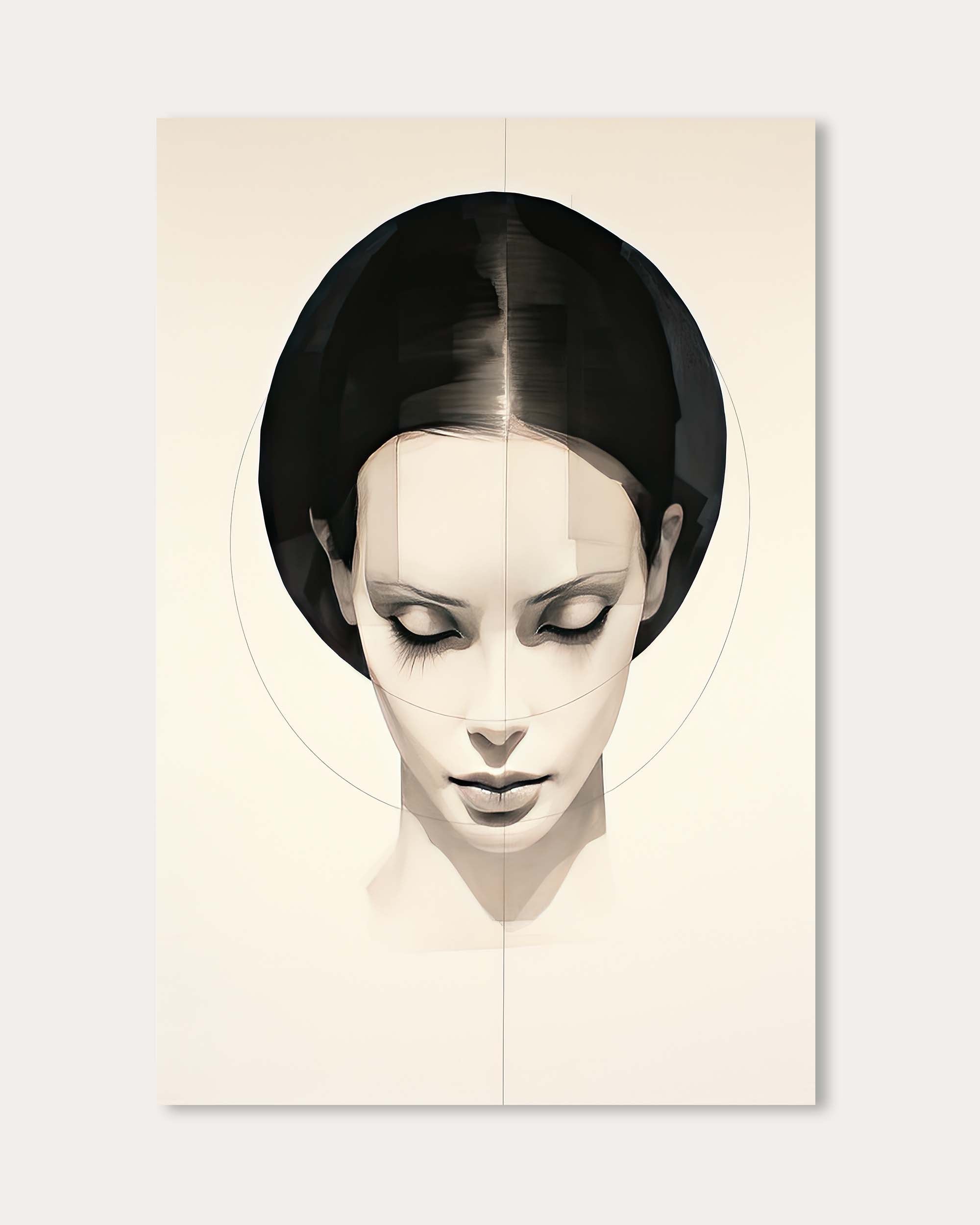 Constance Figurative Portrait Art Print