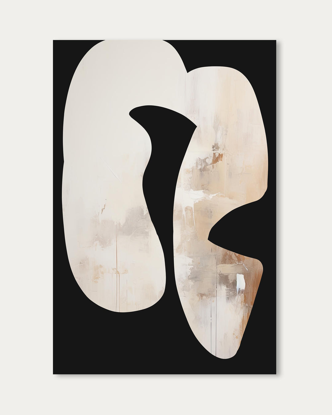 Gliding Expression III Art Print