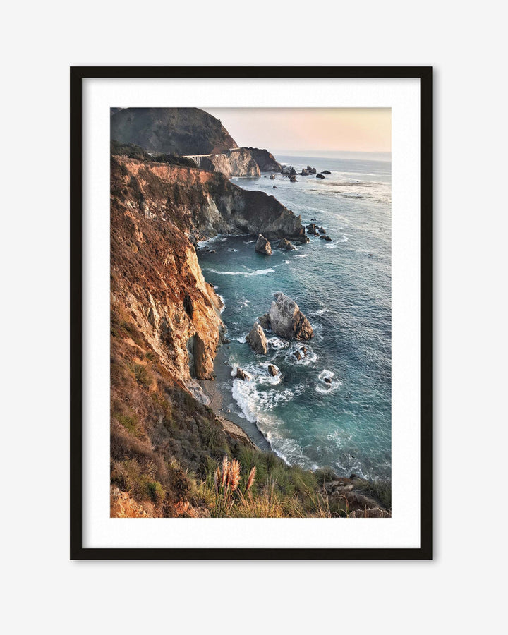 Rocky Coastline Wall Art Print
