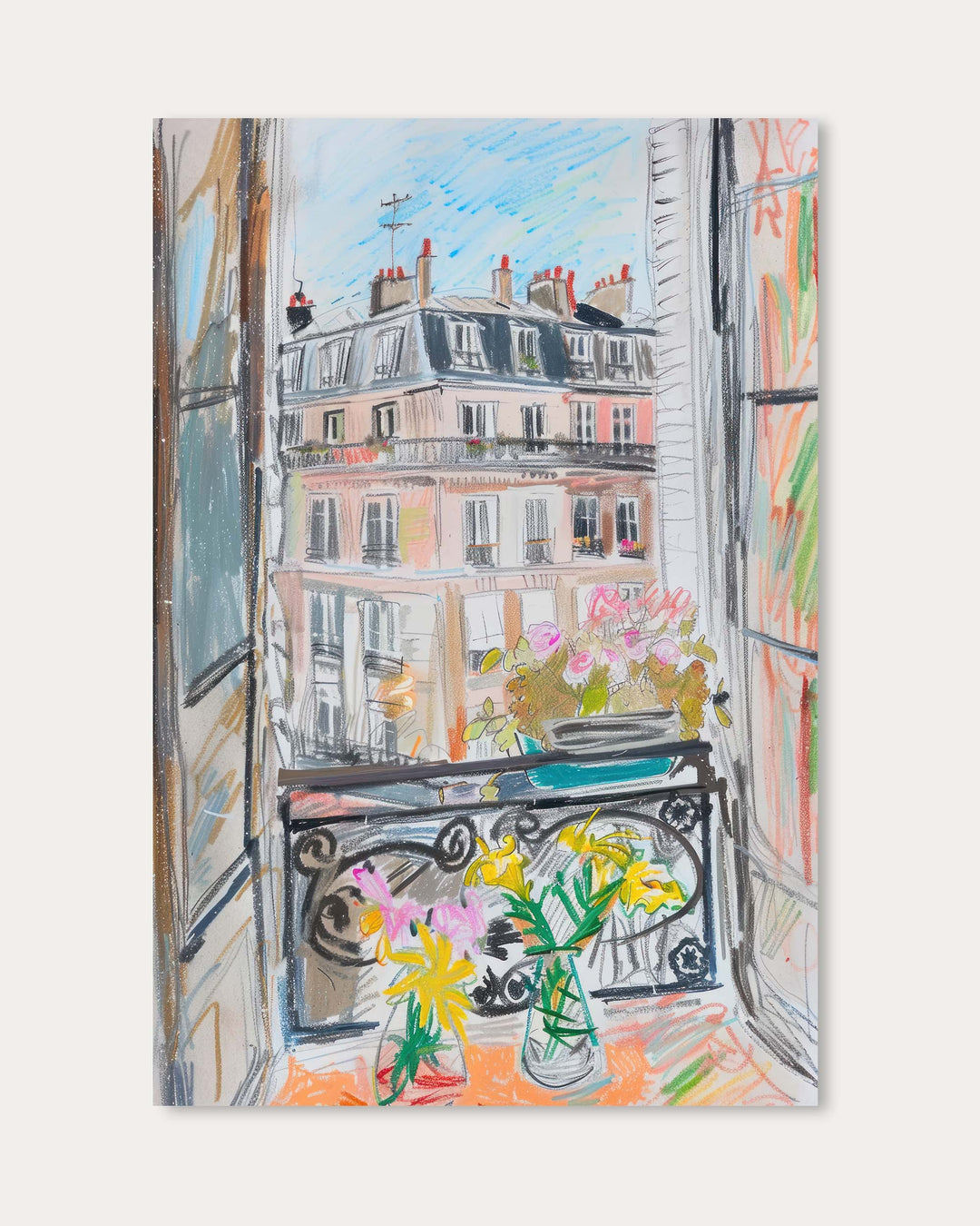 Hotel In Paris Wall Art