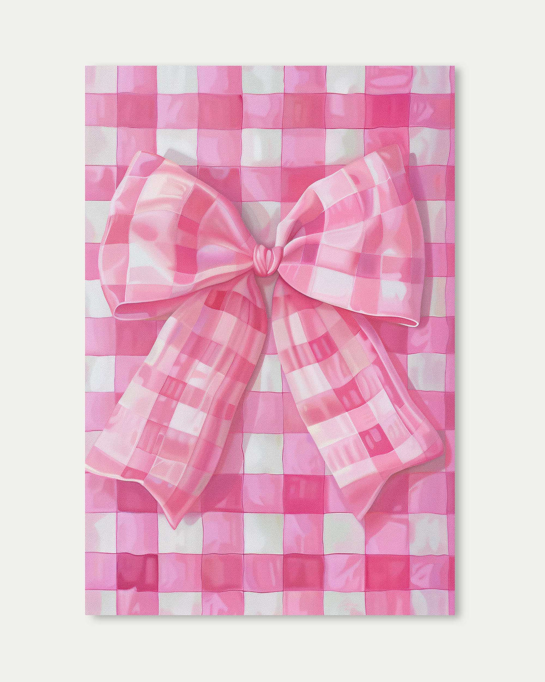 Pink Ribbon Wall Art