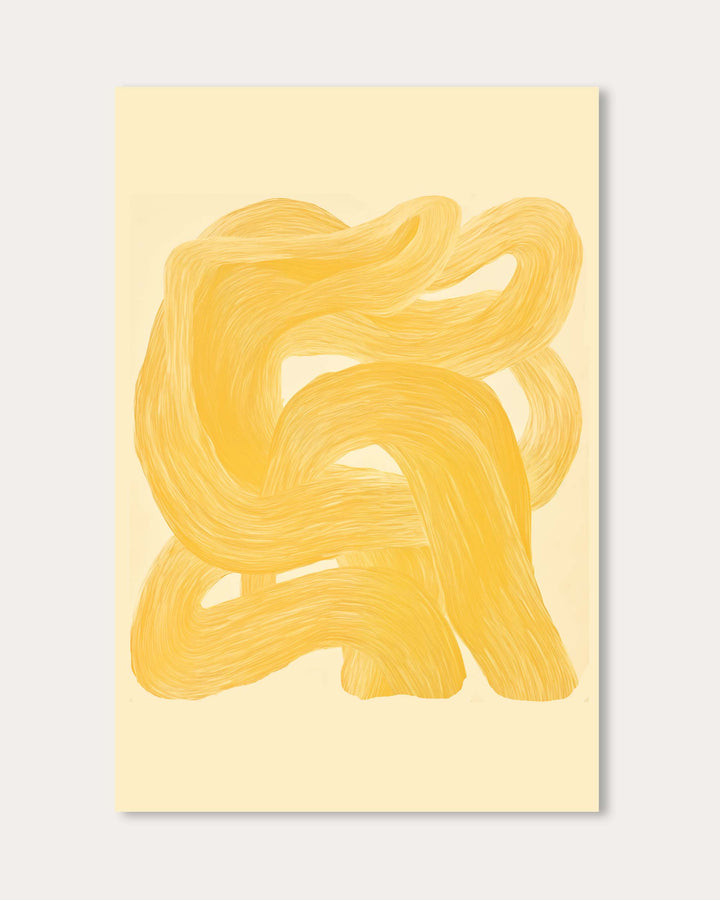 Golden Path II Art Print