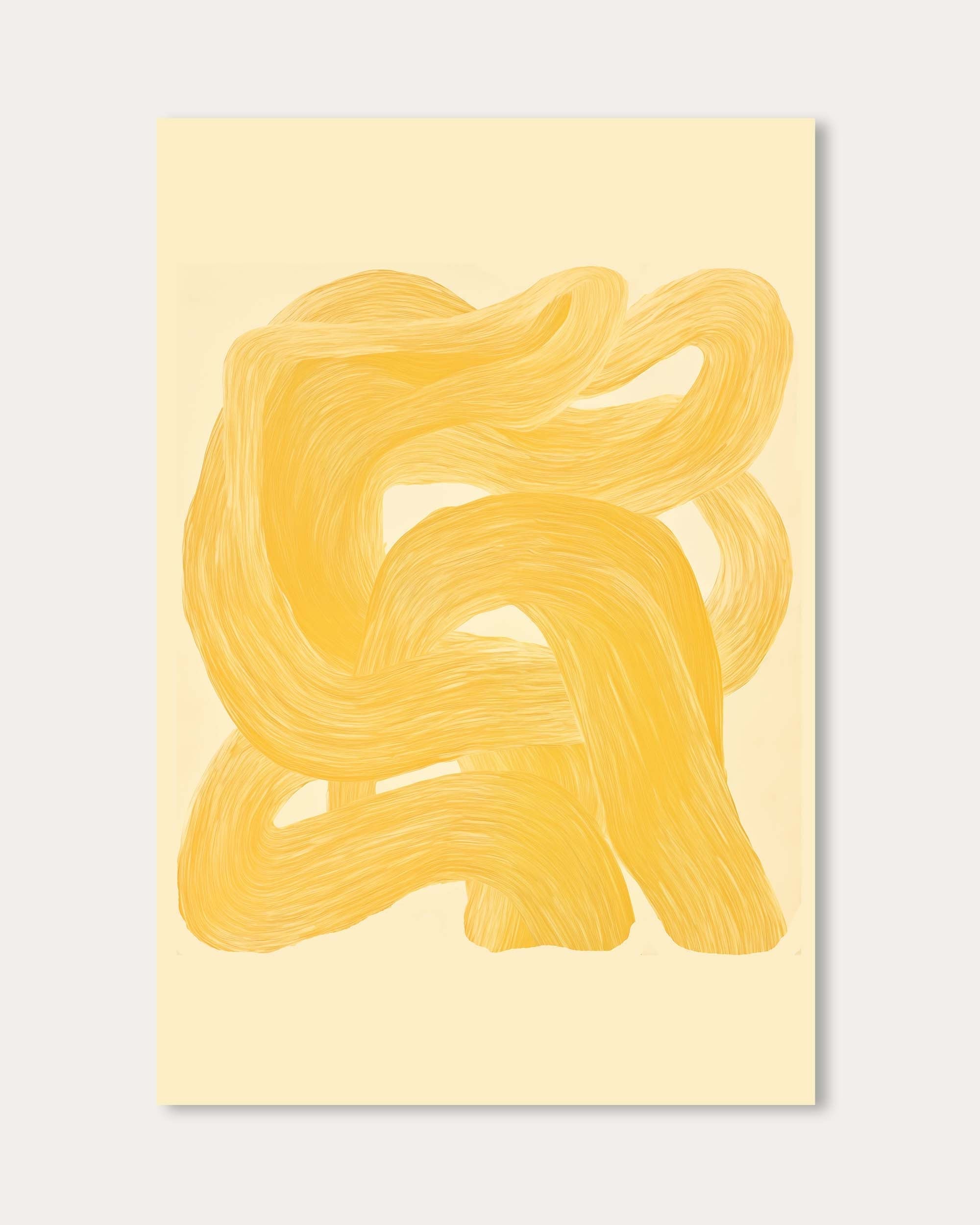 Golden Path II Art Print