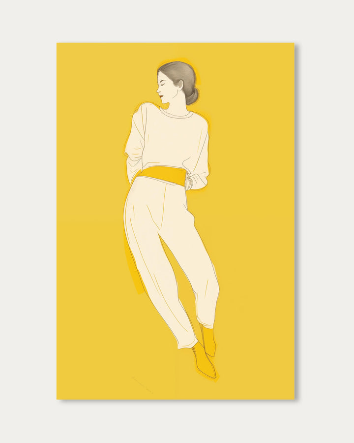 Pose Study I Art Print