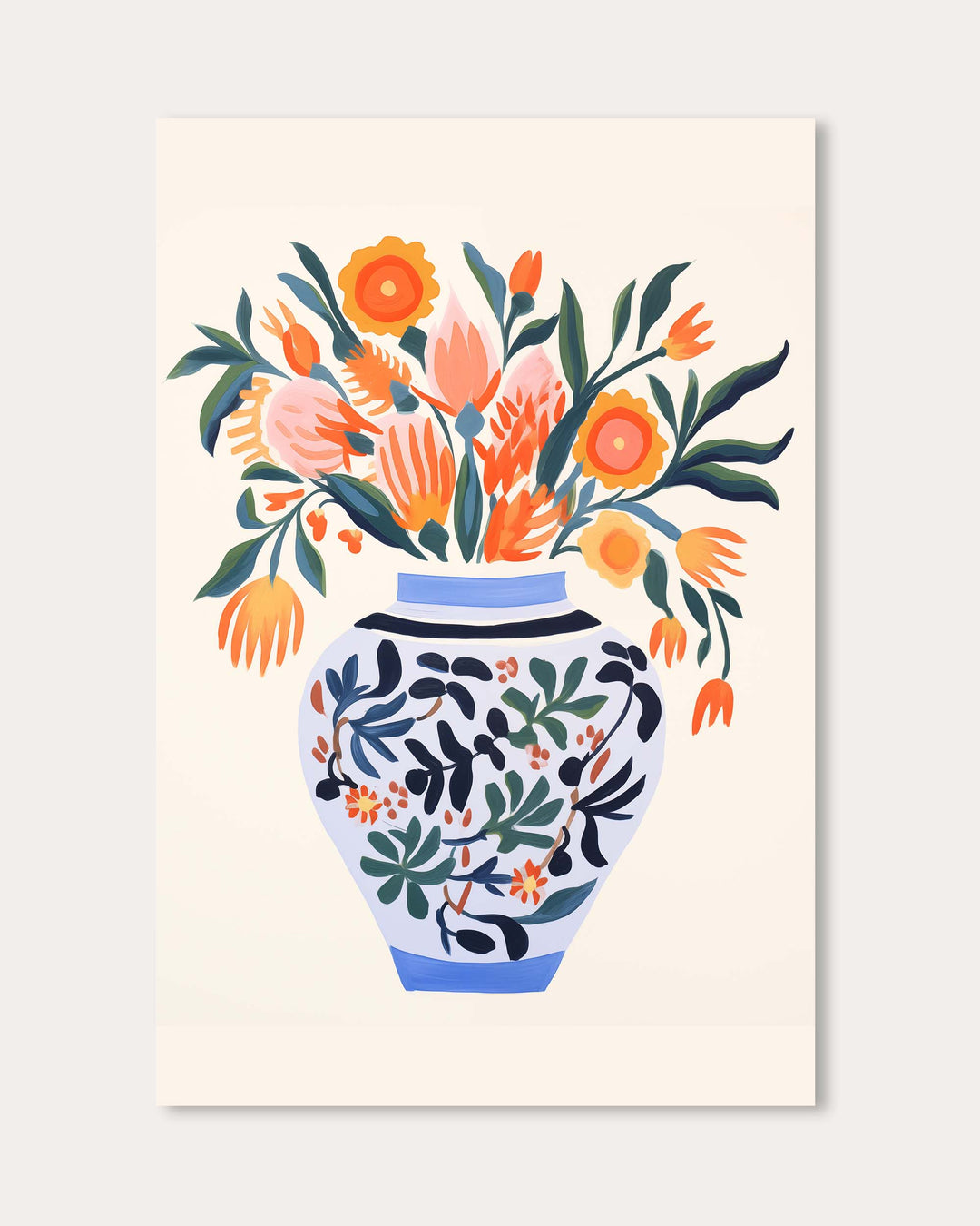 Flora Art Print