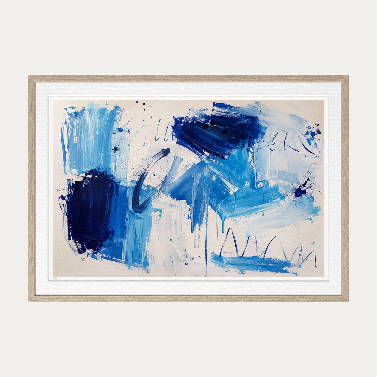 Azure | Limited Edition Print — Oak Frame
