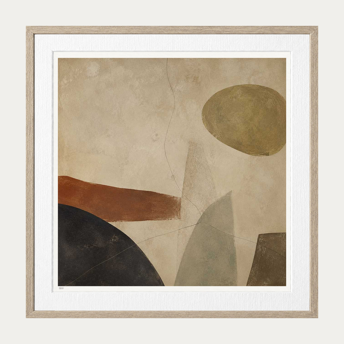 Balance | Limited Edition Print — Oak Frame