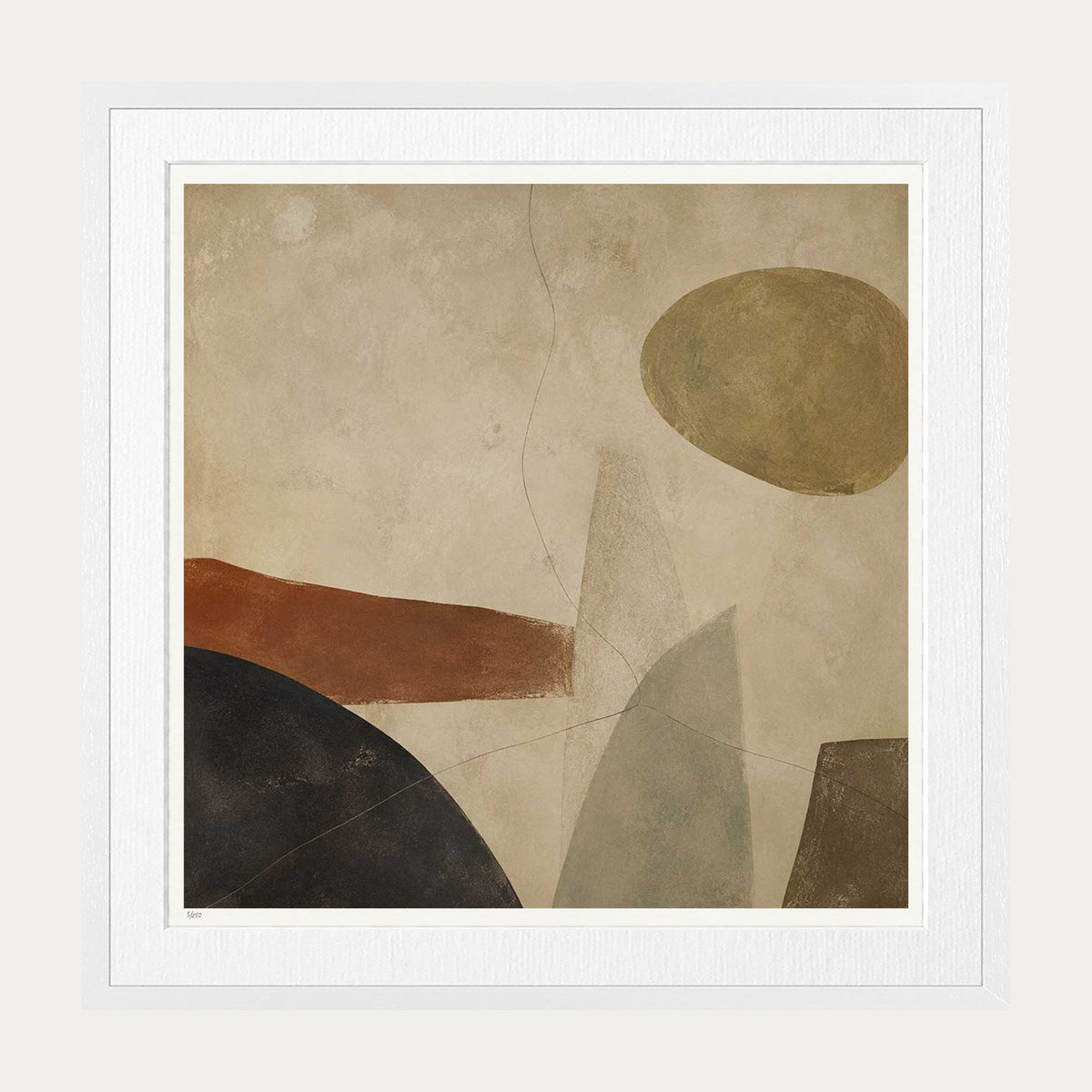 Balance | Limited Edition Print — White Frame