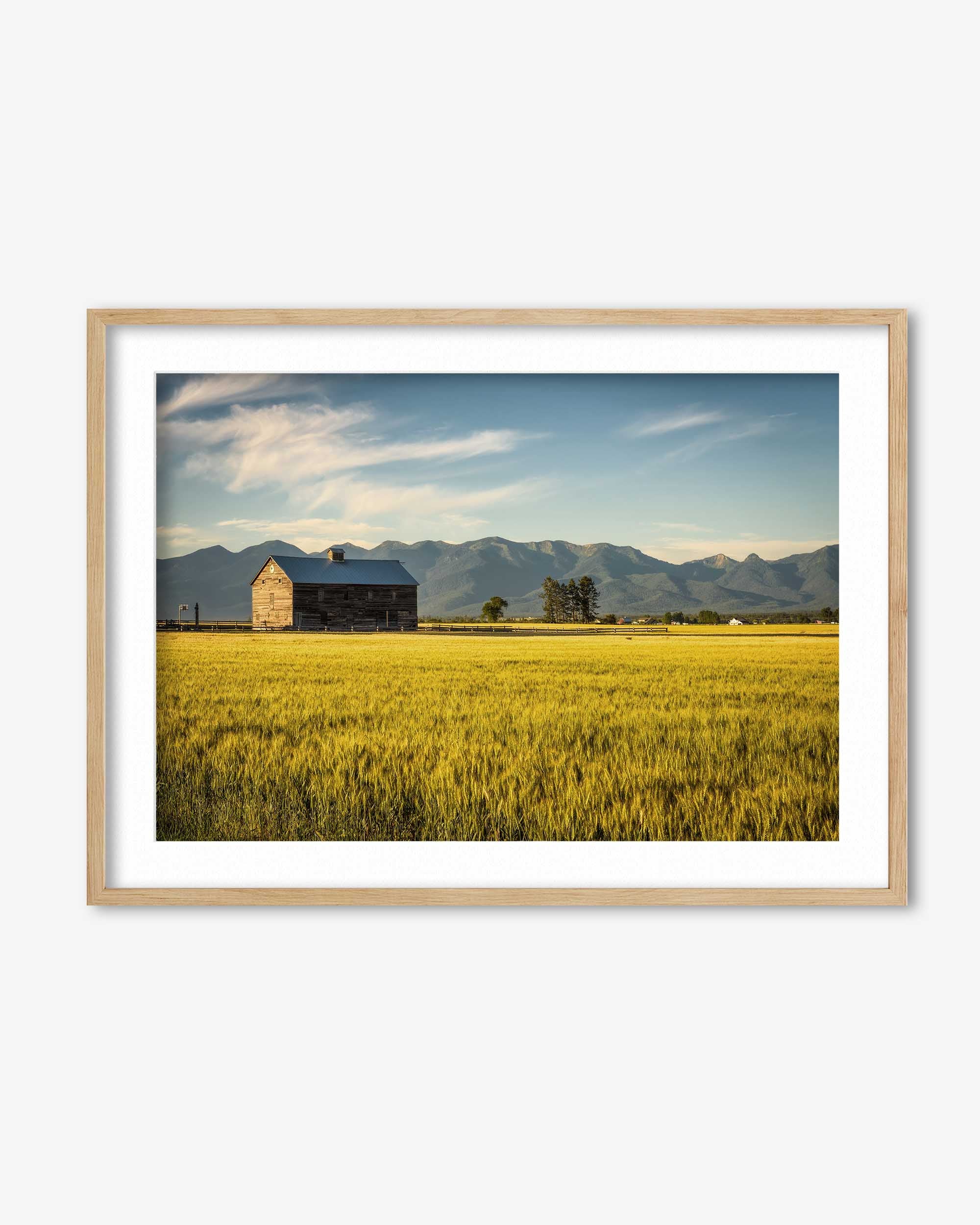 The Barn Wall Art Print