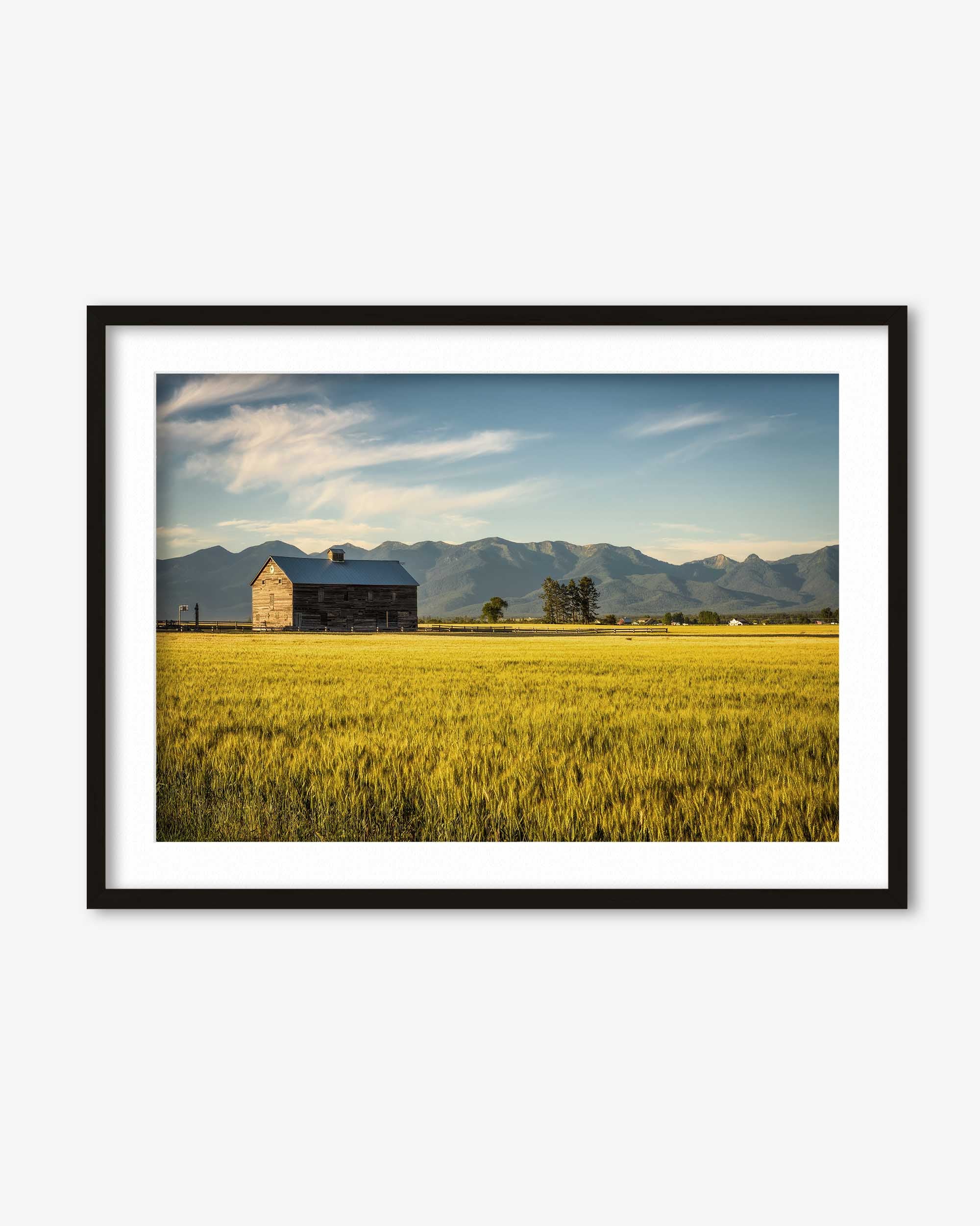The Barn Wall Art Print