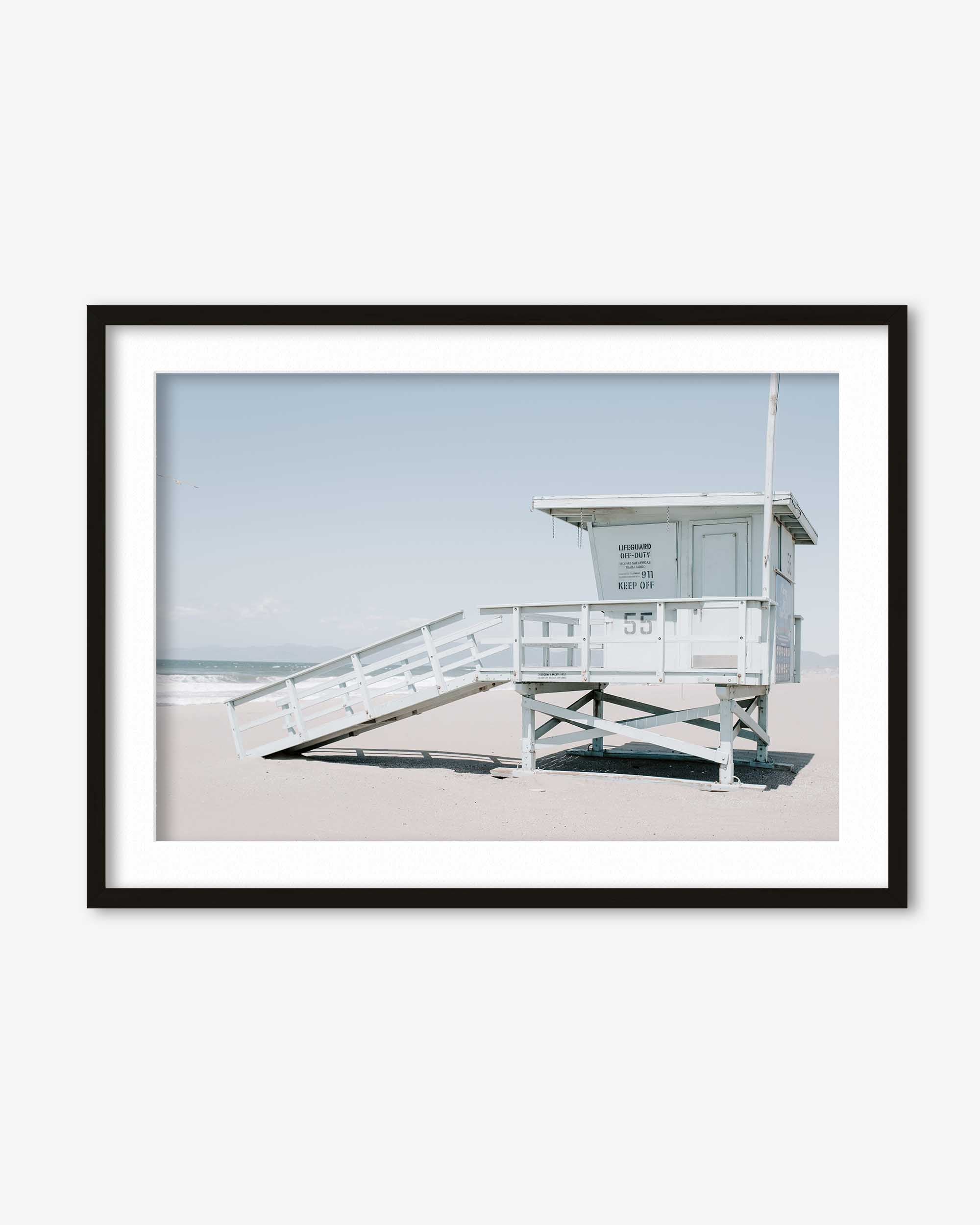 Beach House Wall Art Print