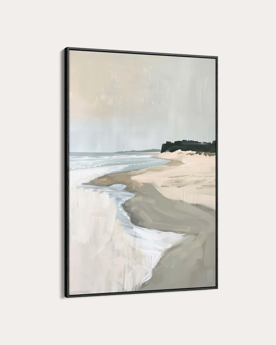 Walking On The Beach Art Print