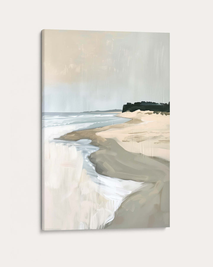 Walking On The Beach Art Print