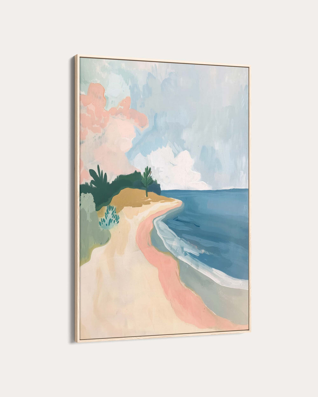 Beach Walk Wall Art Print