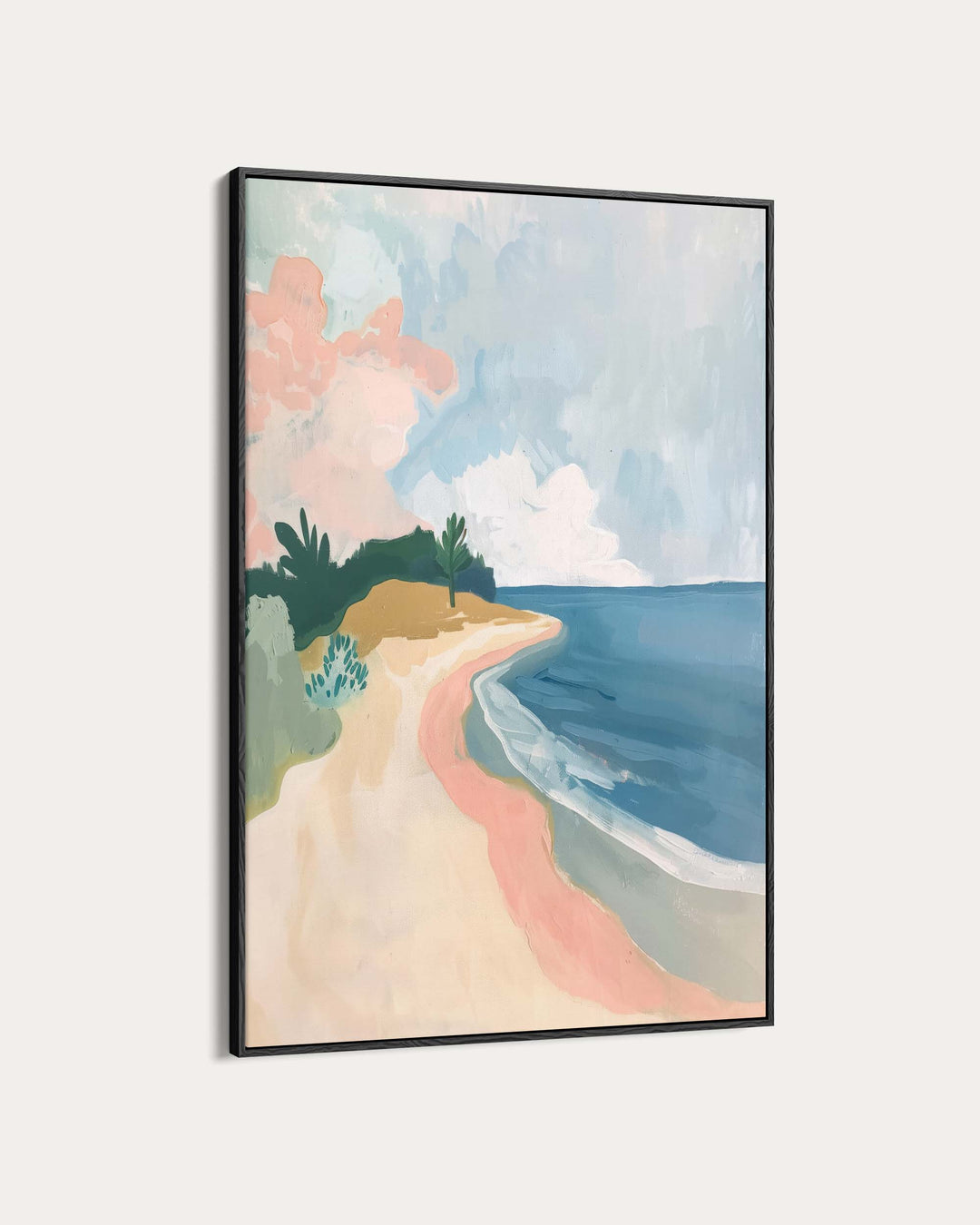 Beach Walk Wall Art Print