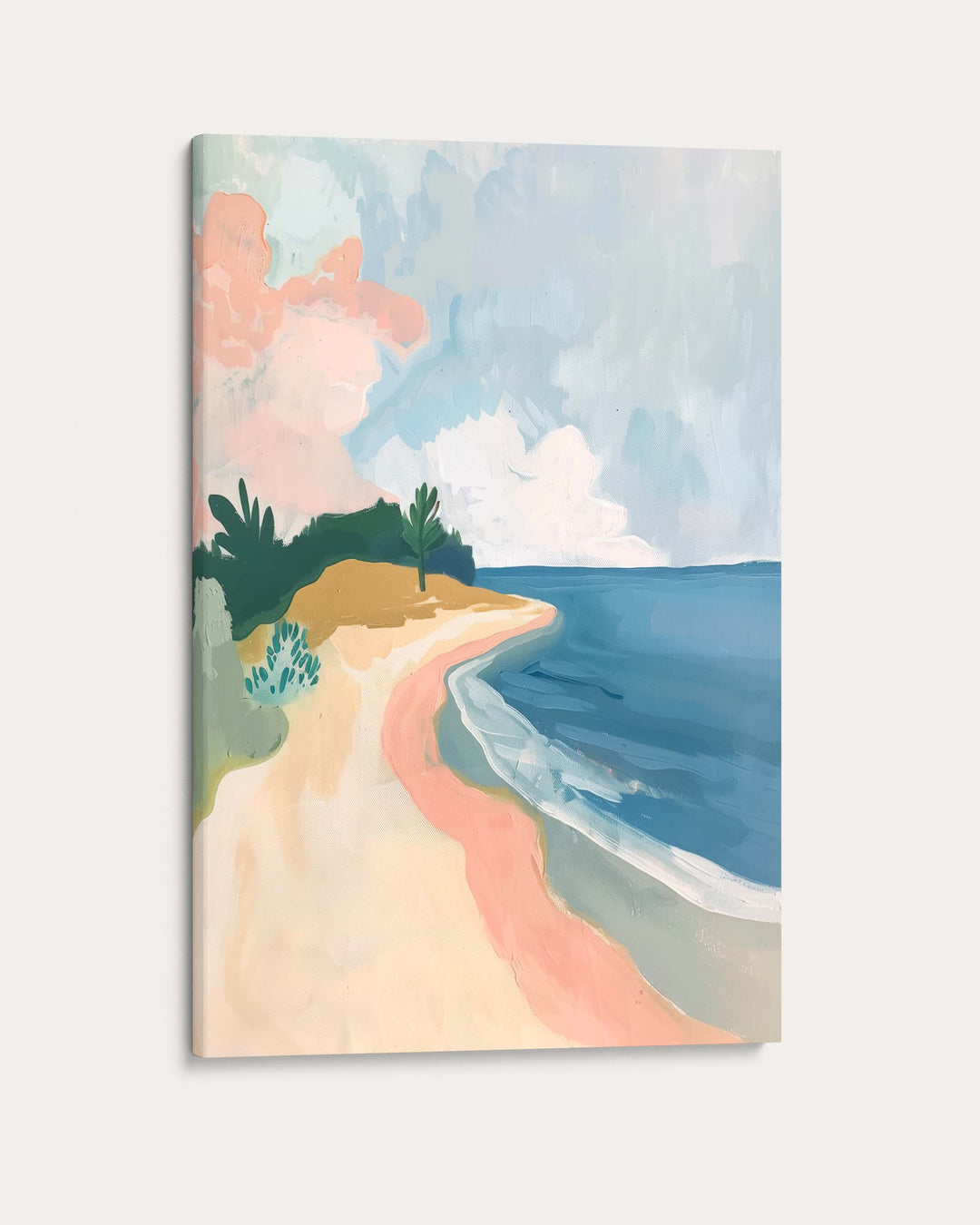 Beach Walk Wall Art Print