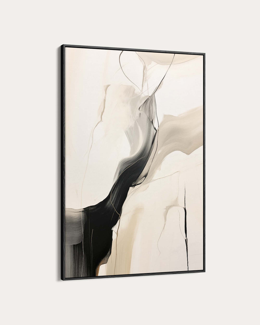 Abstract Beige Art Print