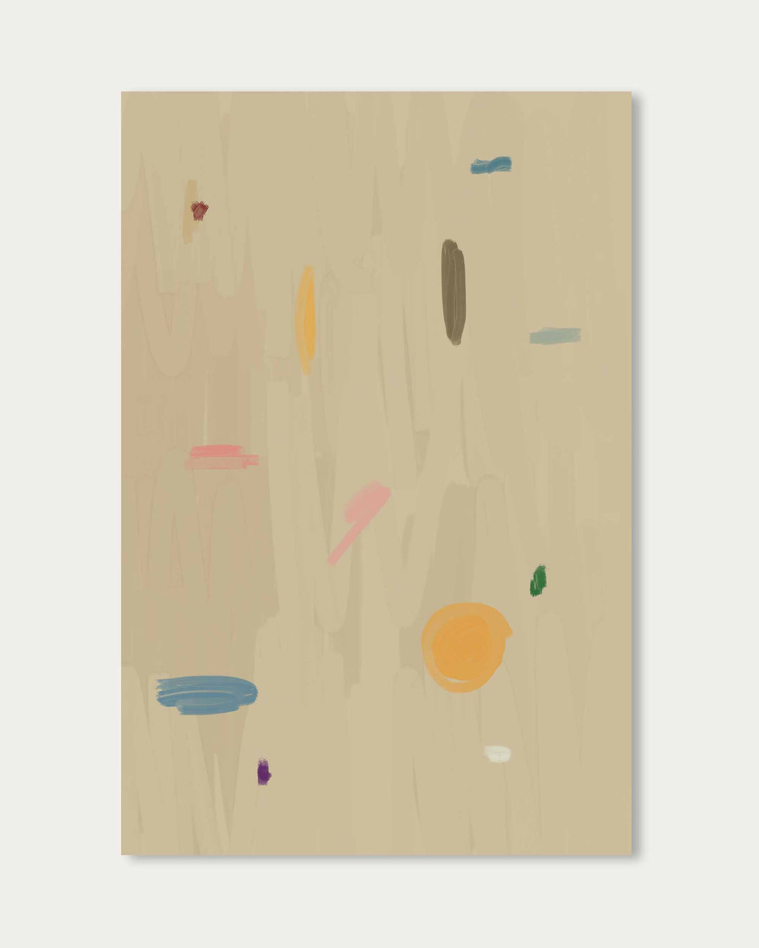 Abstract Oasis Art Print