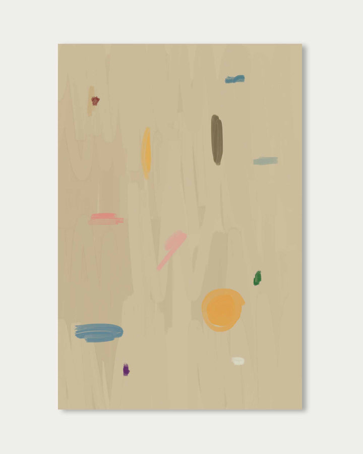 Abstract Oasis Art Print