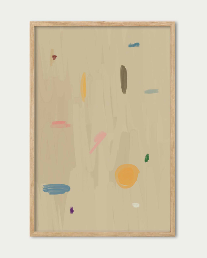 Abstract Oasis Art Print