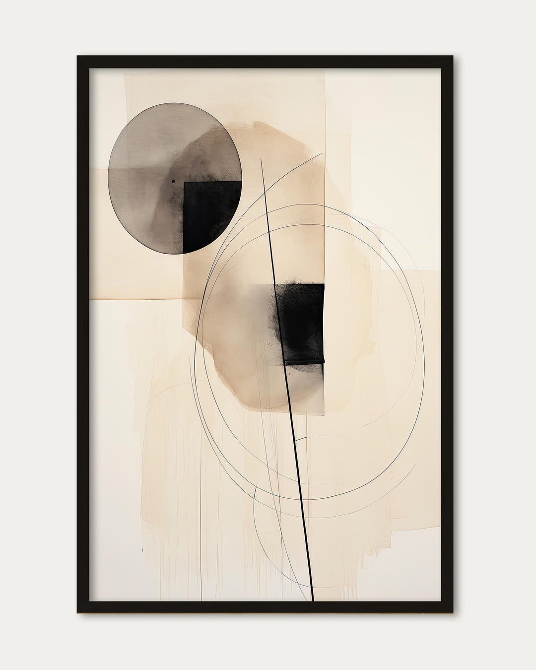 Shapes Of Time Art Print