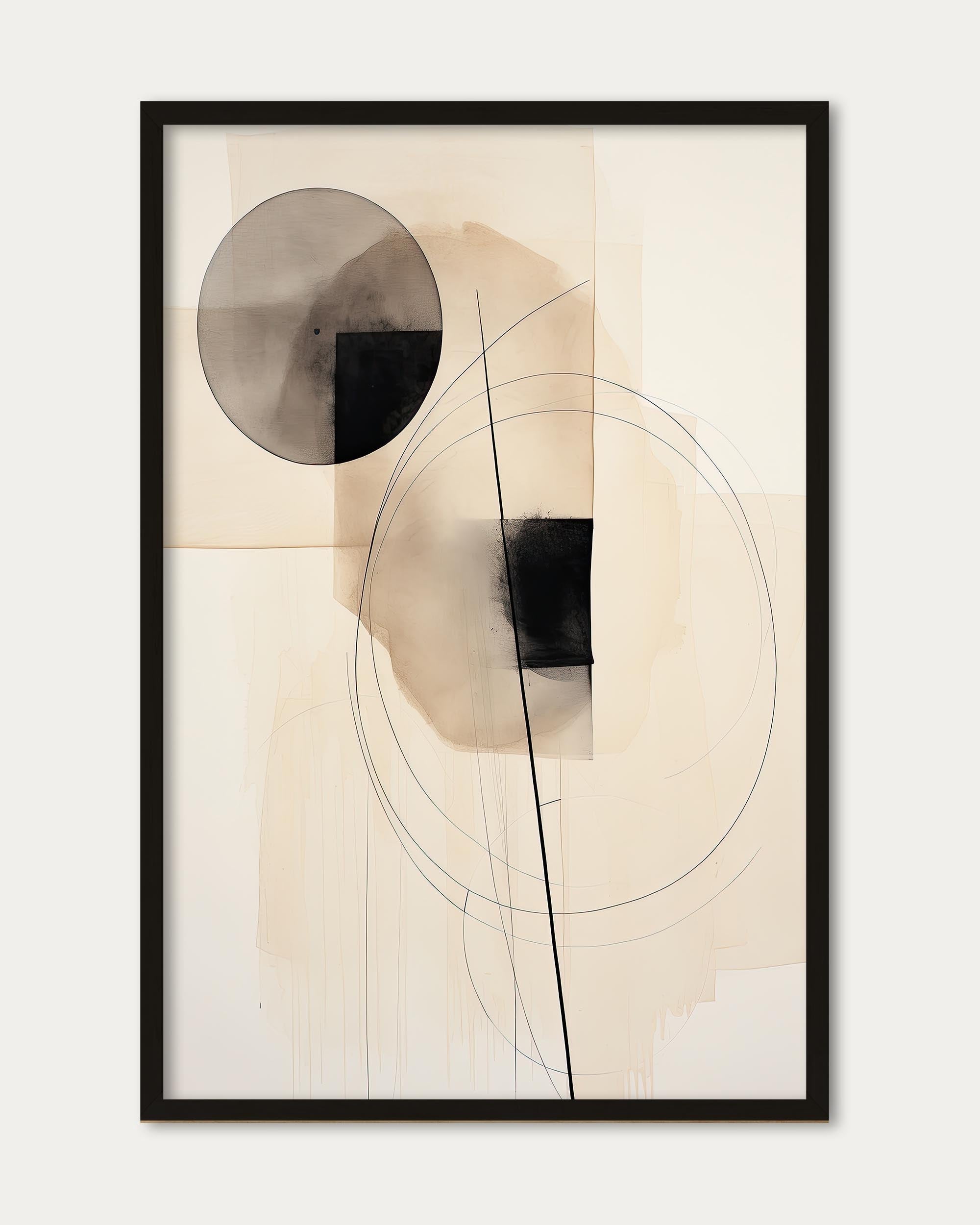 Shapes Of Time Art Print