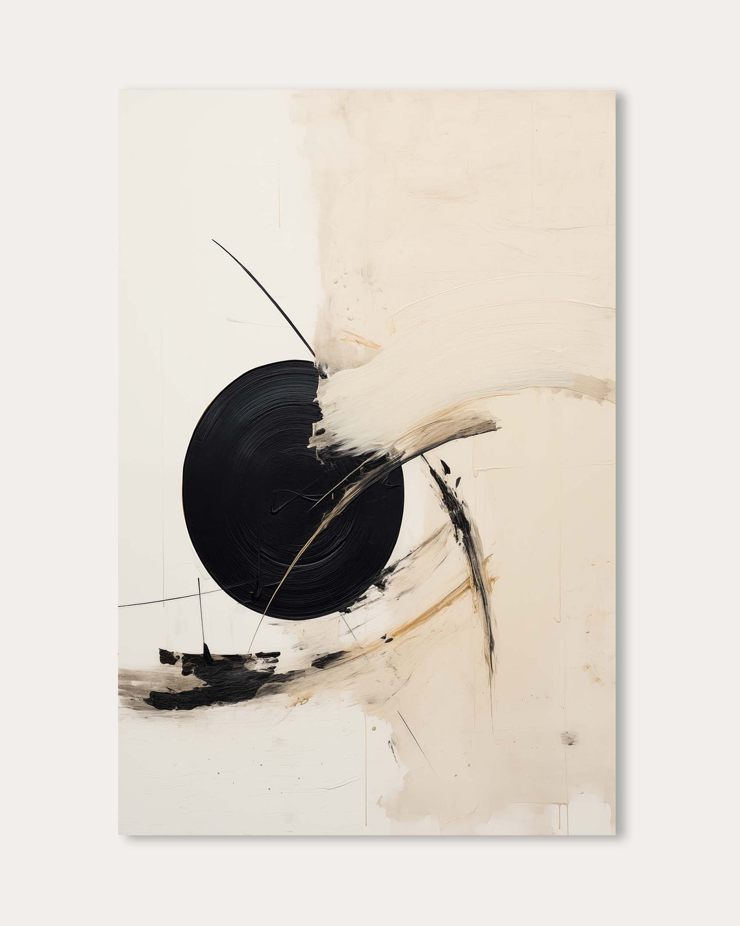 Cocoon Abstract Art Print