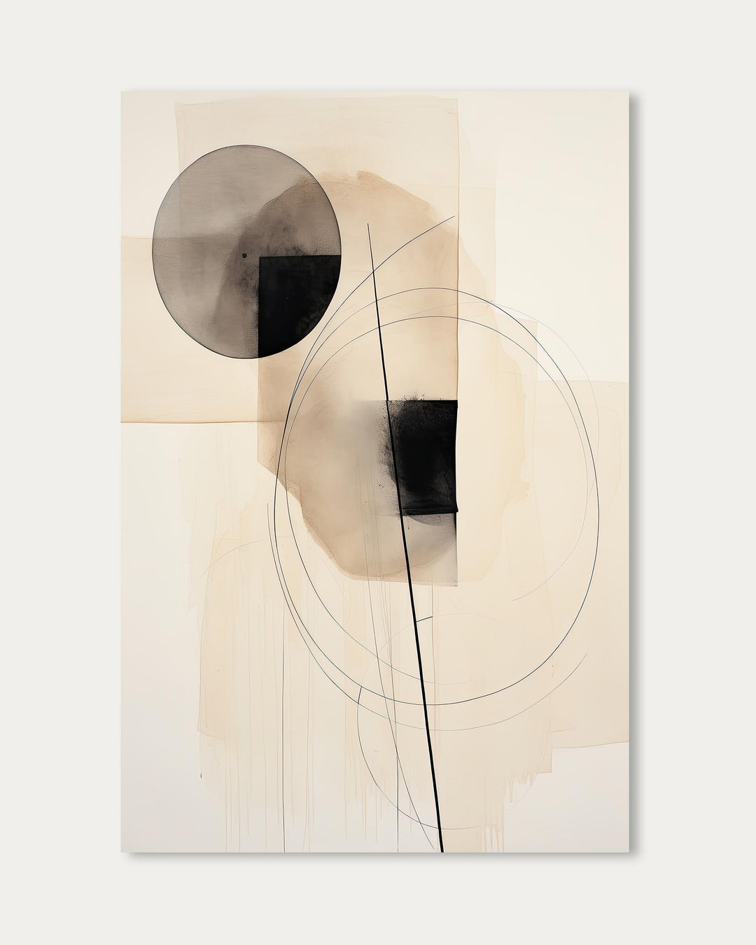 Shapes Of Time Art Print