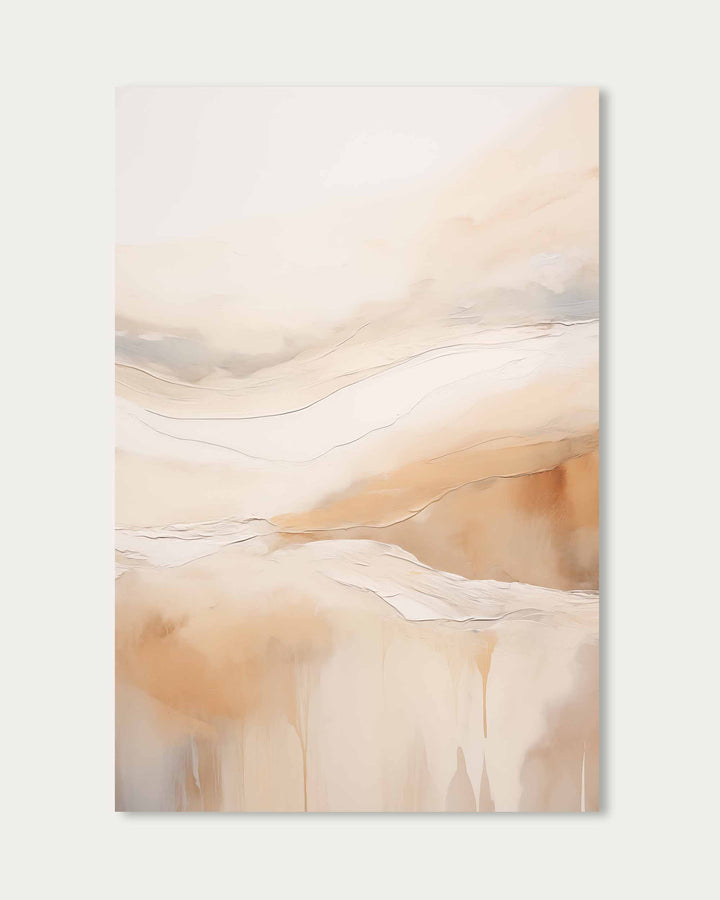 Marble Beige II Art Print