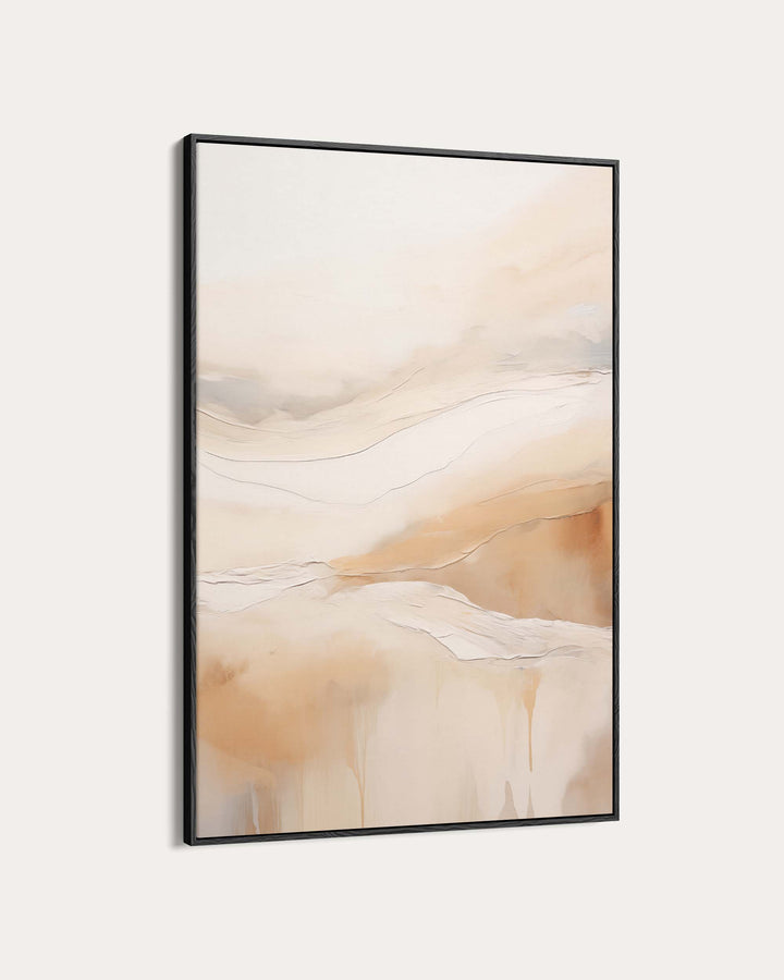 Marble Beige II Art Print