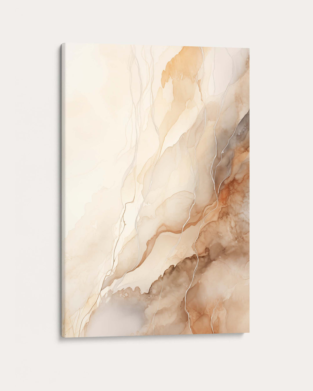 Marble Beige Art Print