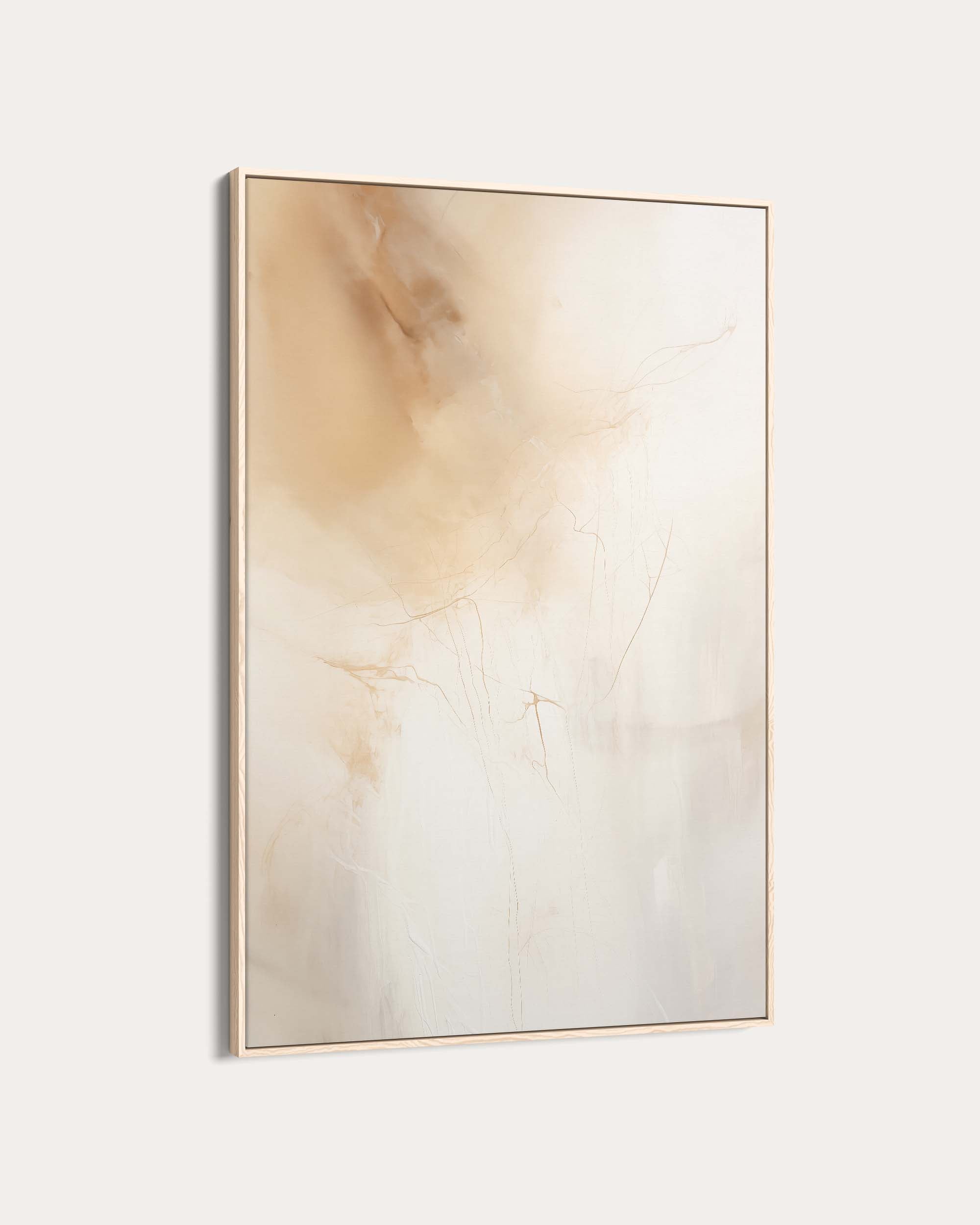 Beige Haze Art Print