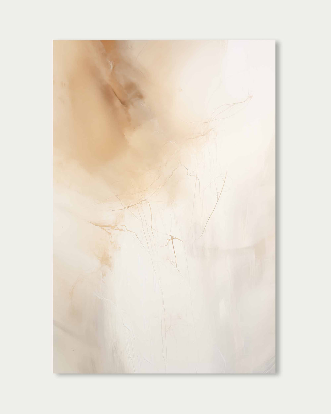 Beige Haze Art Print