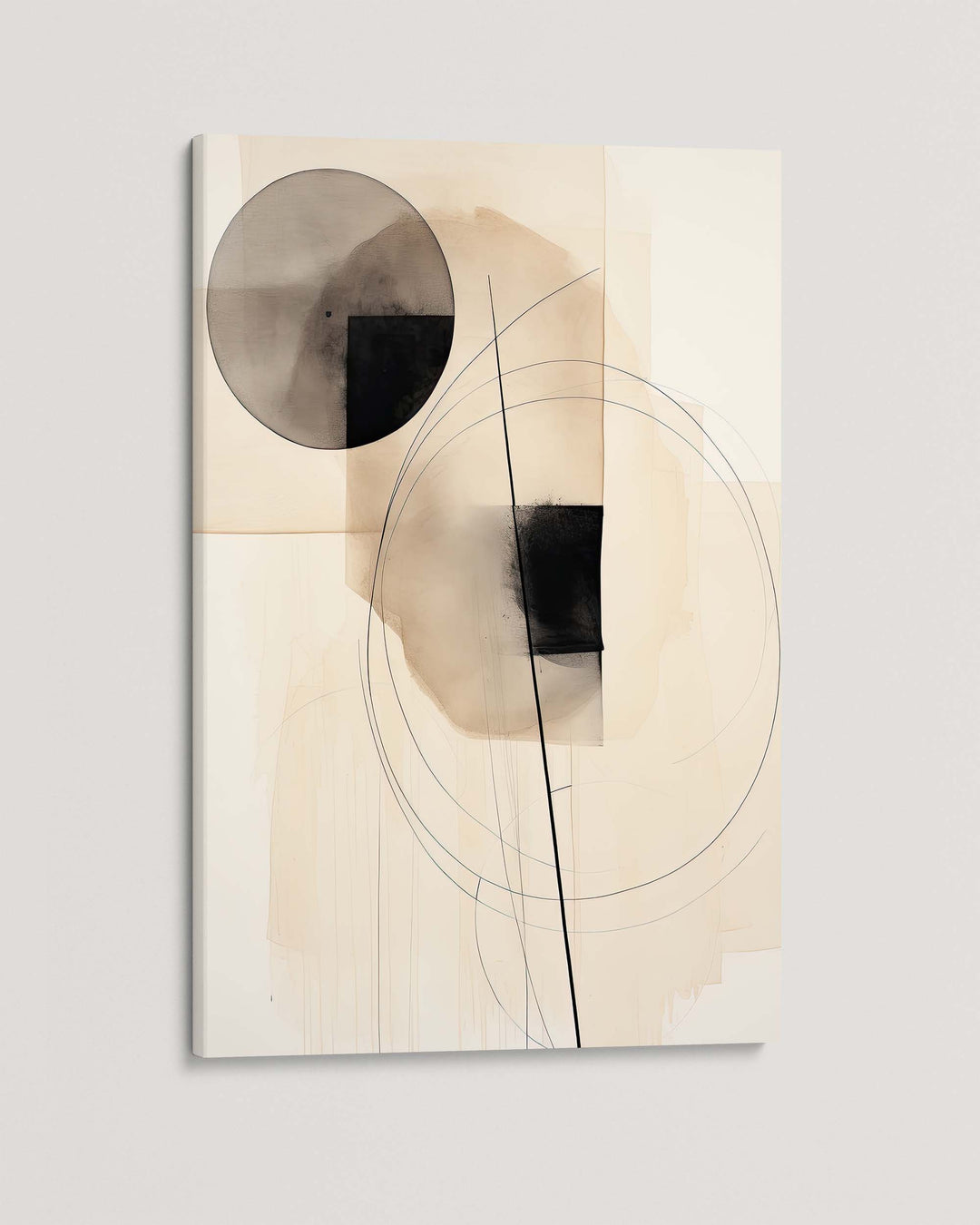 Shapes Of Time Art Print