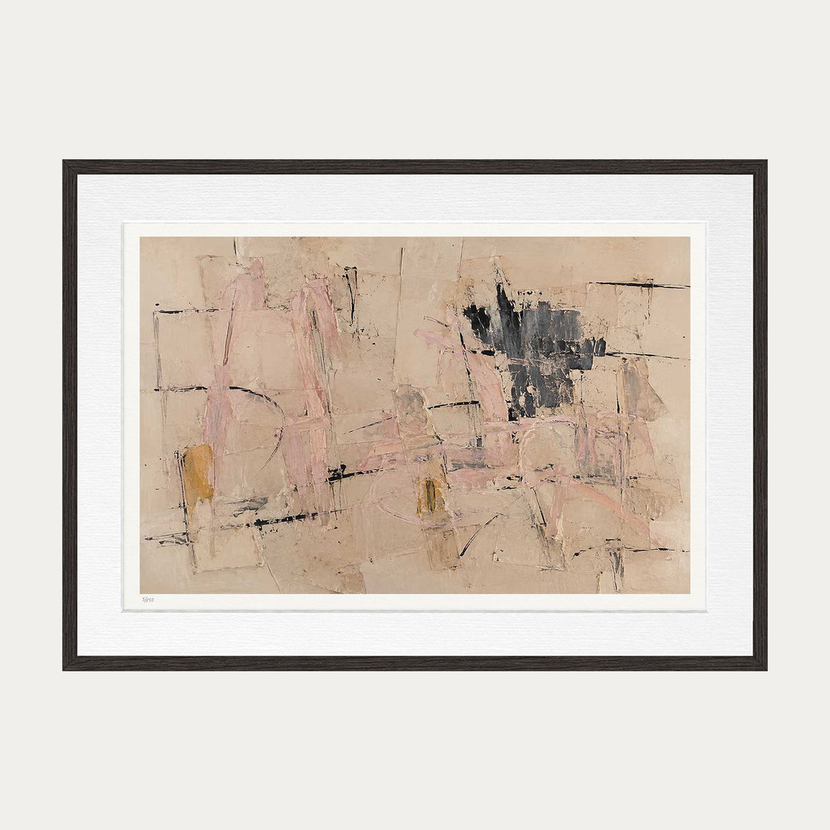 Between Spaces | Limited Edition Print — Brown Frame