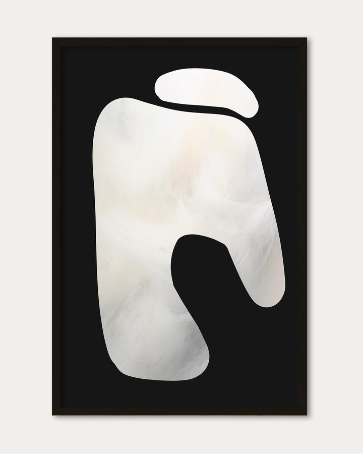 Gliding Expression Abstract Art Print