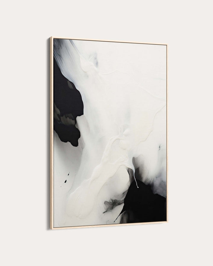 Mono Abstraction Art Print