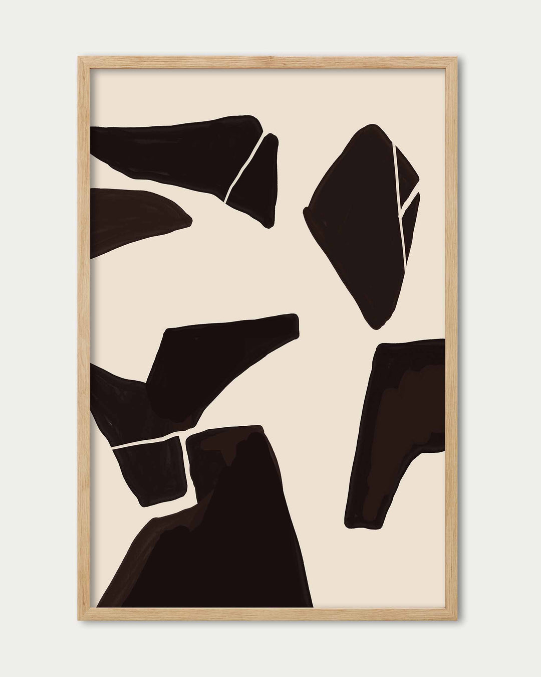 Abstract Monochrome Wall Art