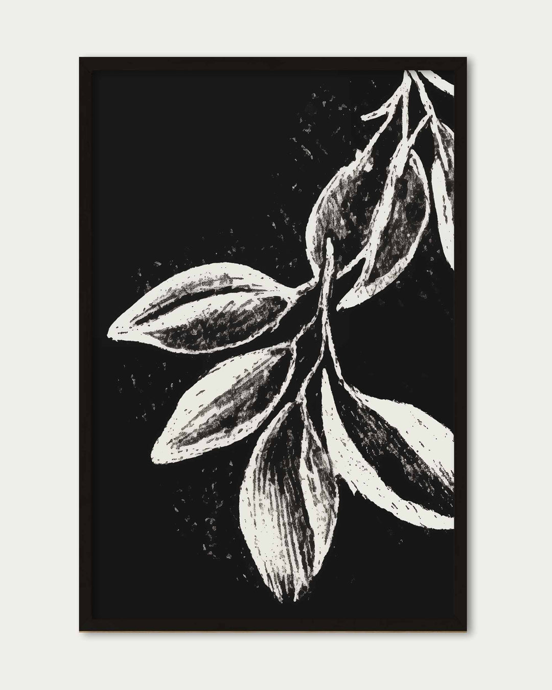 Charcoal Sketch Art Print