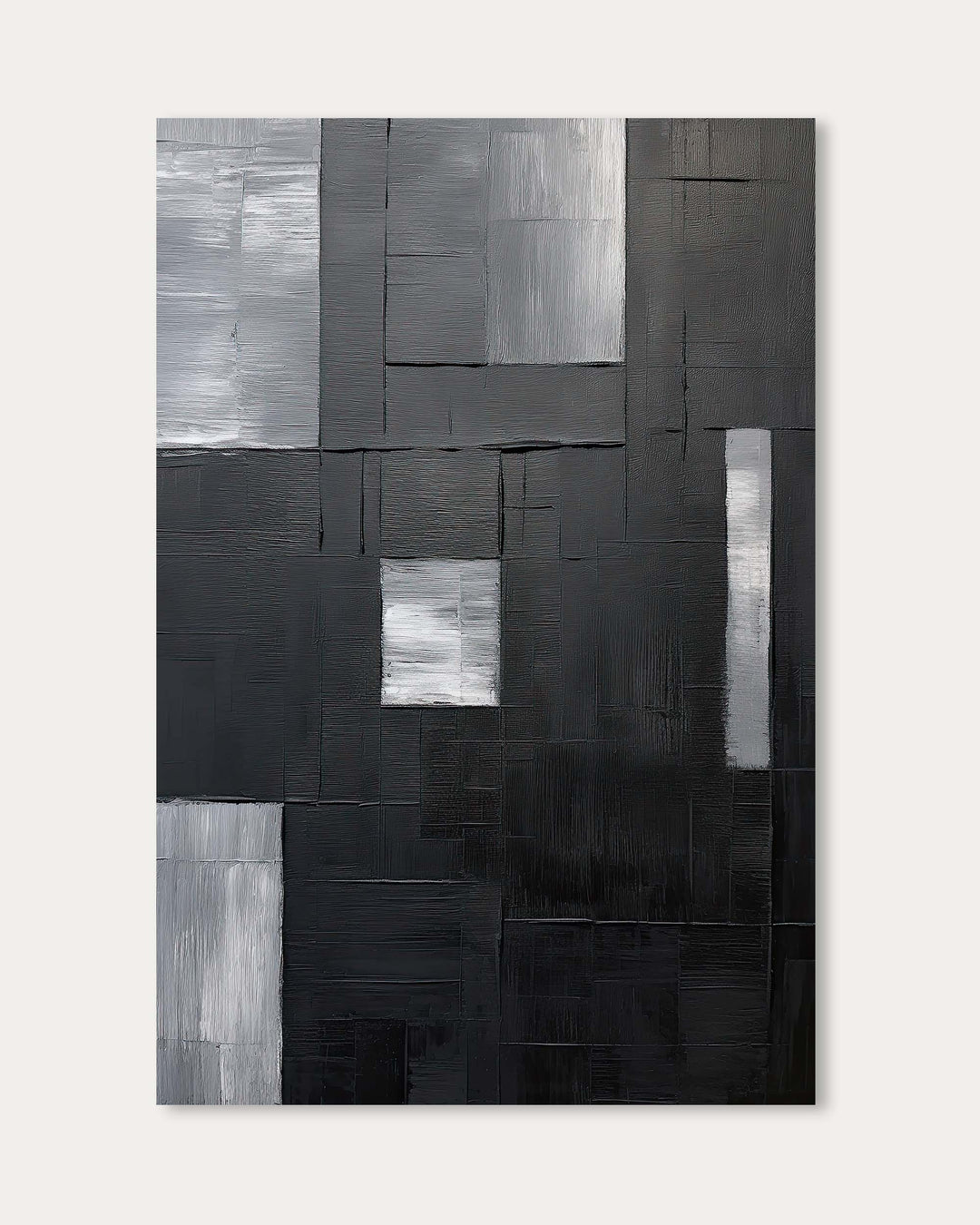 Mono Abstraction II Art Print