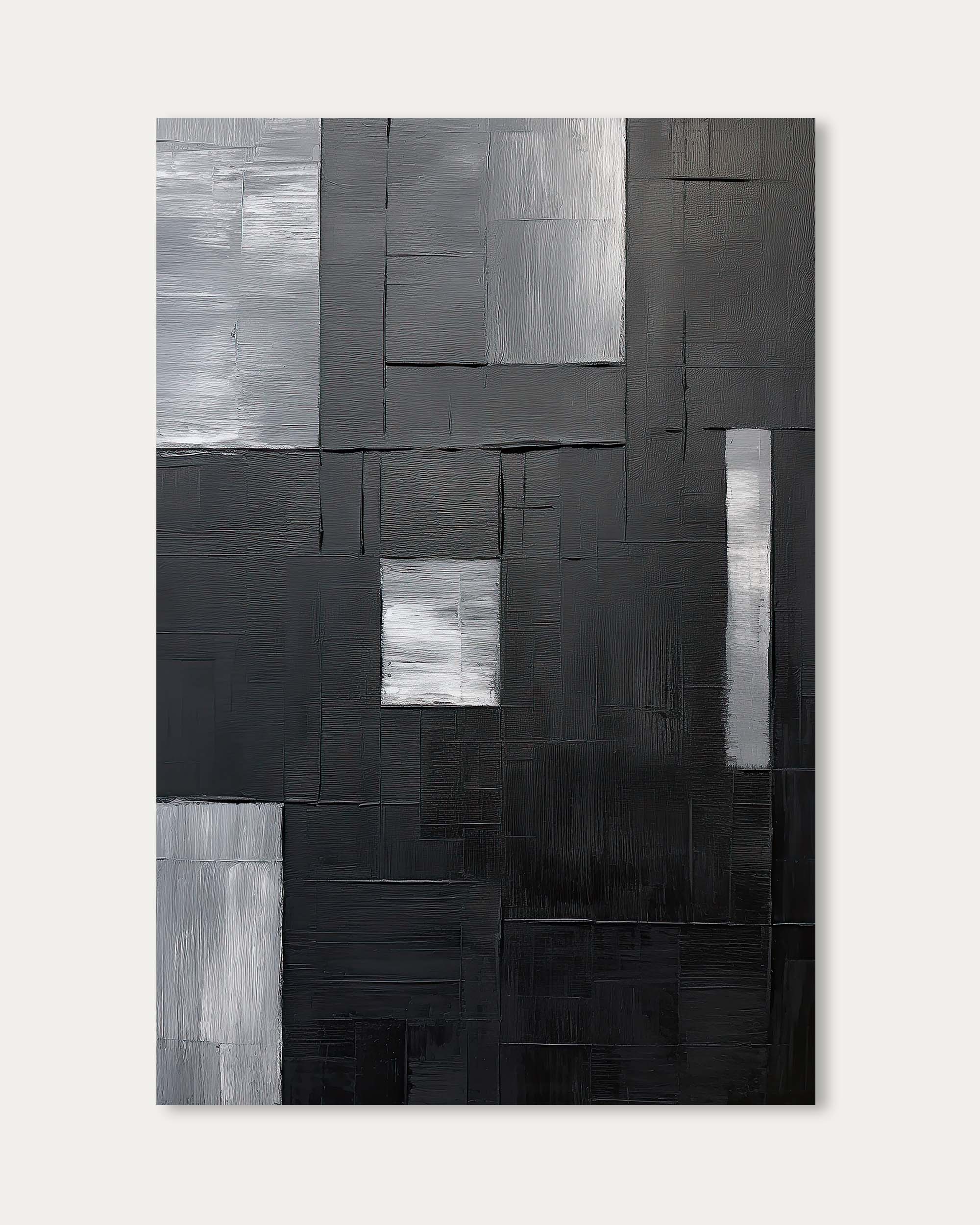 Mono Abstraction II Art Print