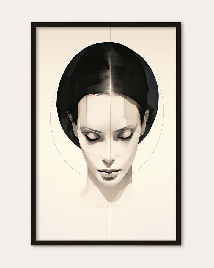 Constance Figurative Portrait Art Print