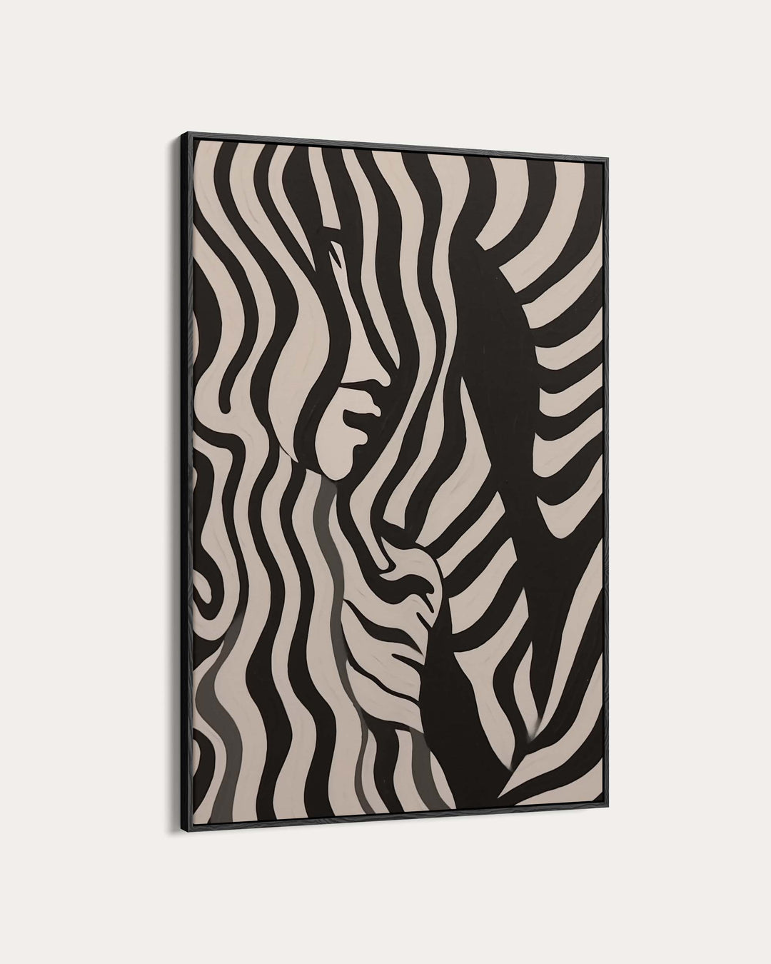 Monochrome Shadows Art Print