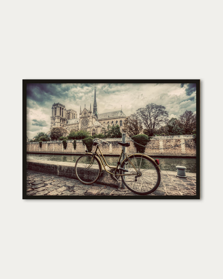 Notre Dame Cathedral Paris Art Poster