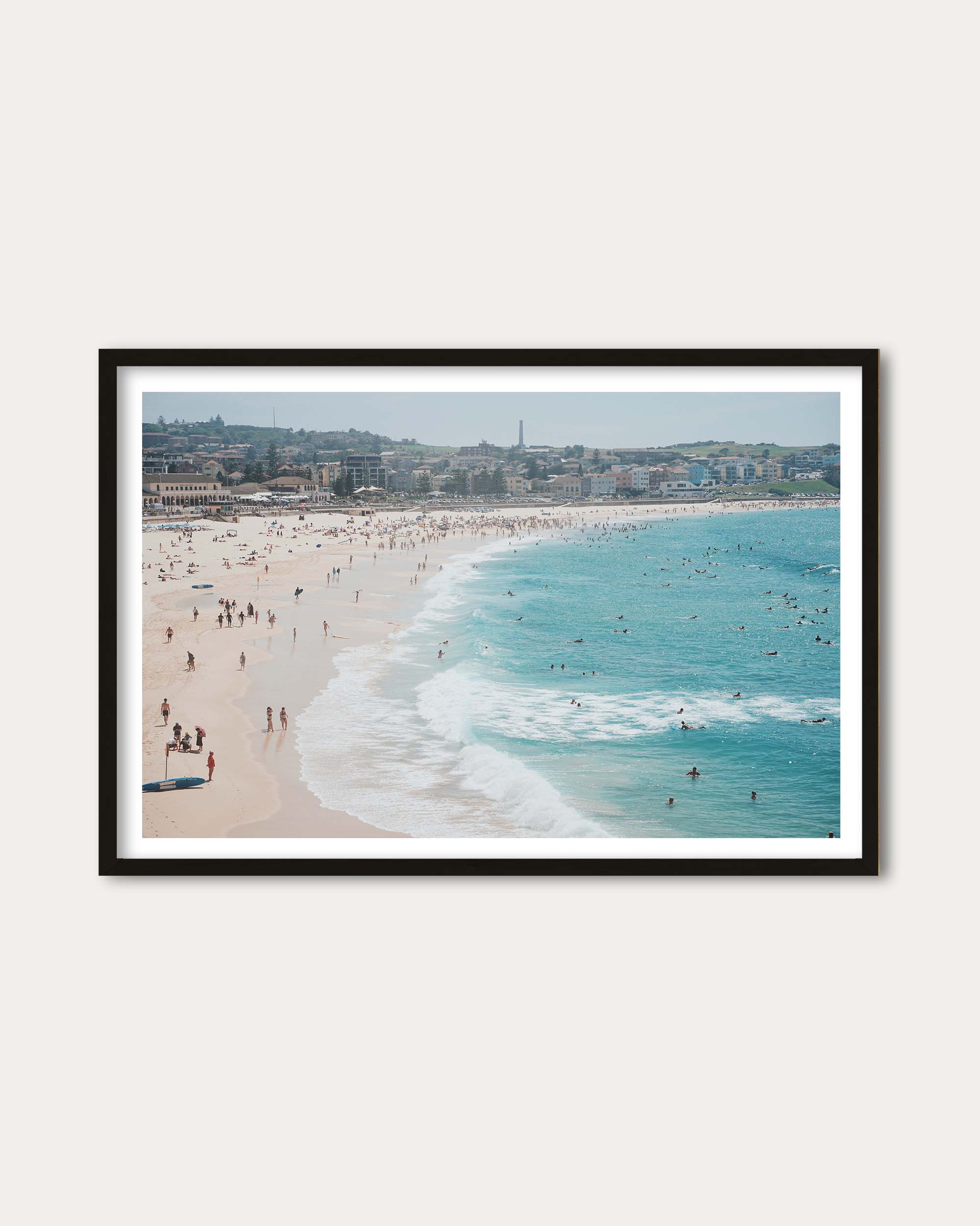 Sandy Beach Wall Art Print