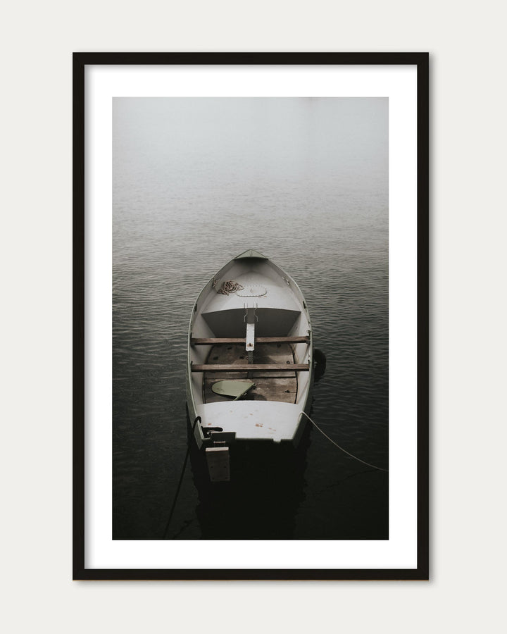 Drifting Boat Wall Art Print
