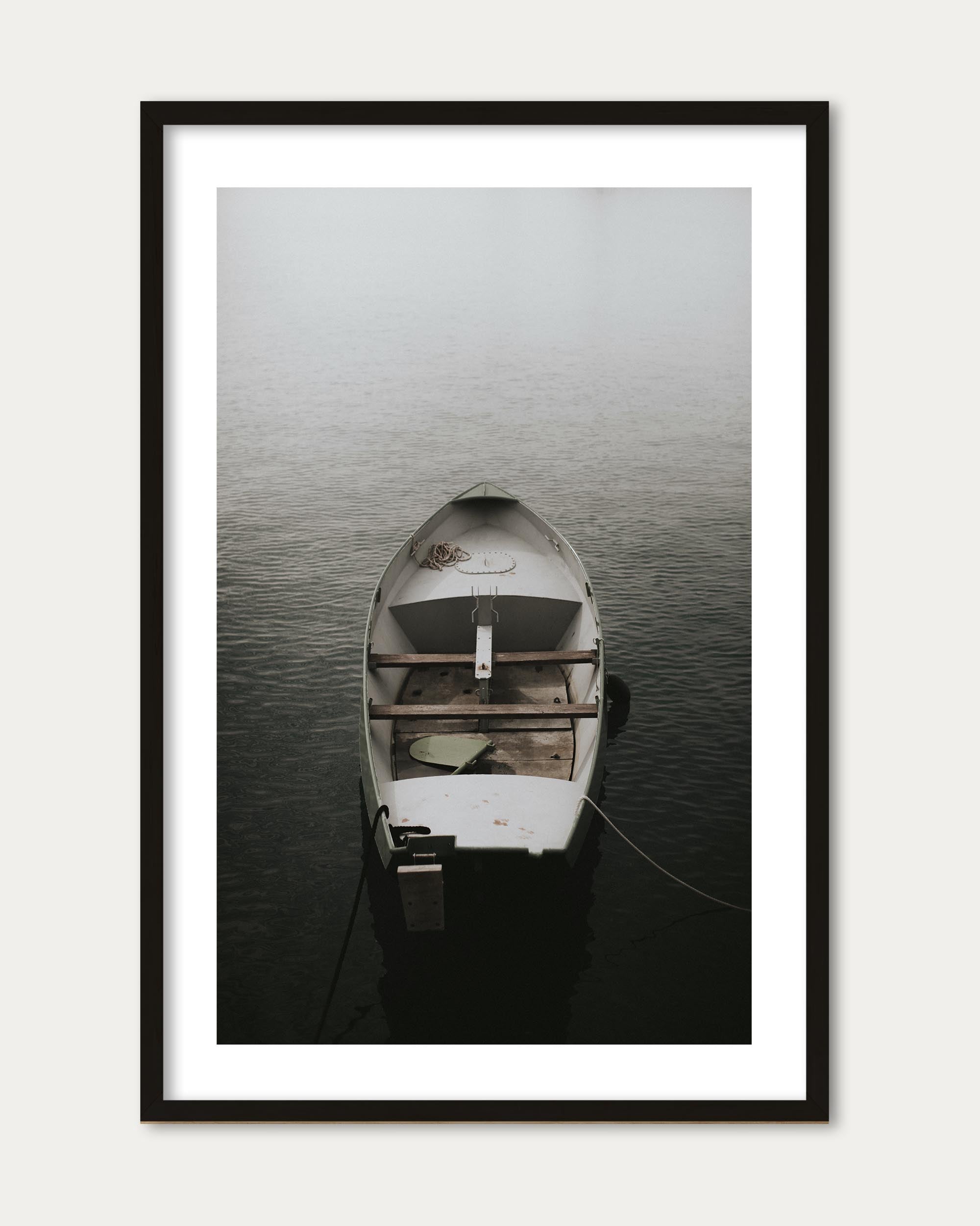 Drifting Boat Wall Art Print