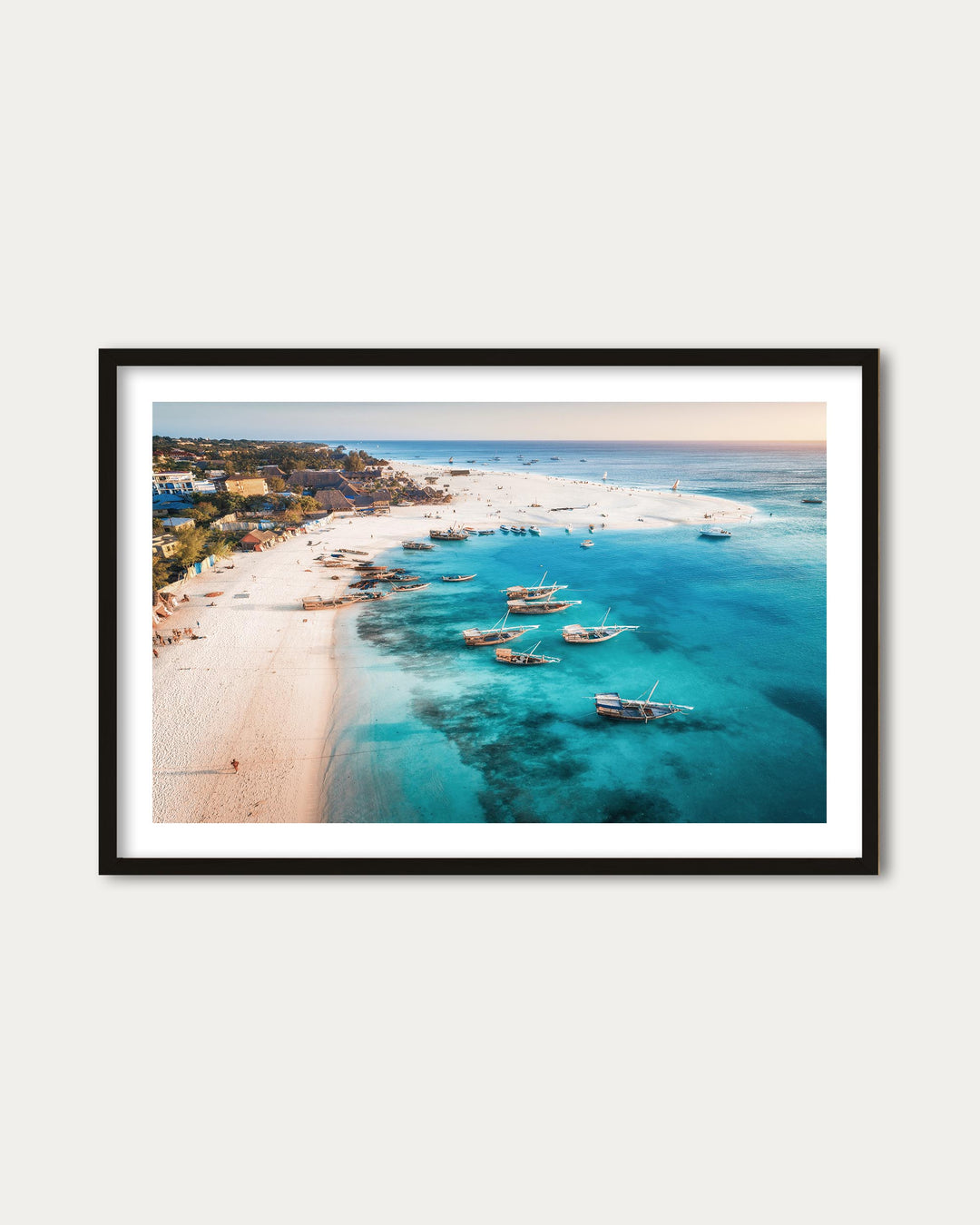 Tranquil Shore Wall Art Print